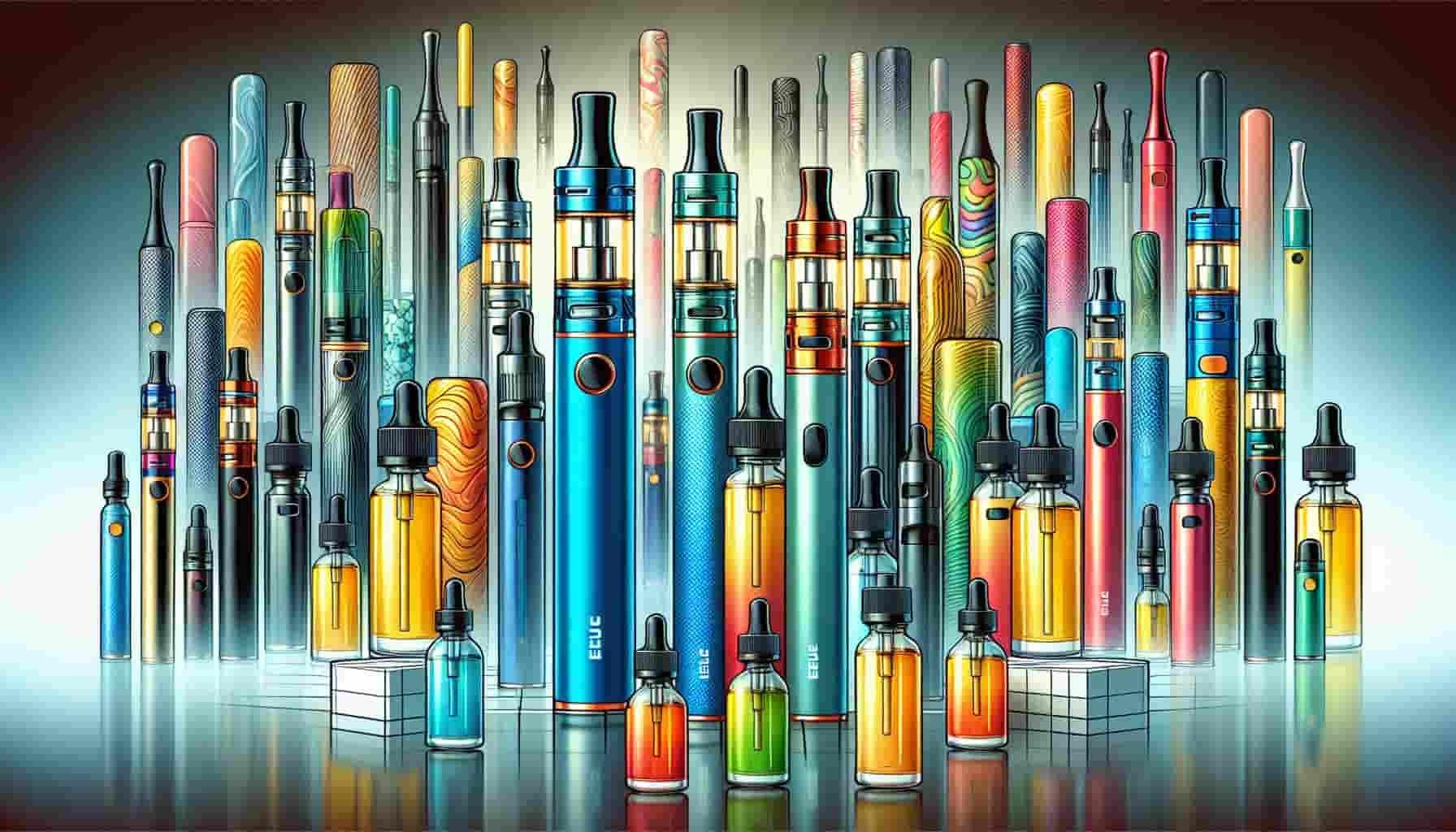 IBvape e-cigareta consumer guide and safety tips alongside e cigarette questionnaire for students to measure vaping trends